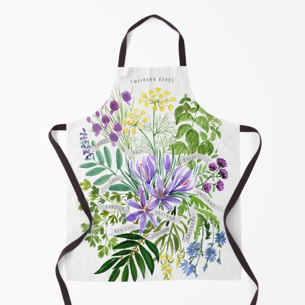 Item preview, Watercolor culinary herbs designed and sold by blursbyai.