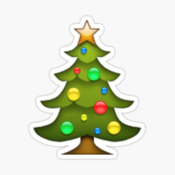 Christmas tree emoji