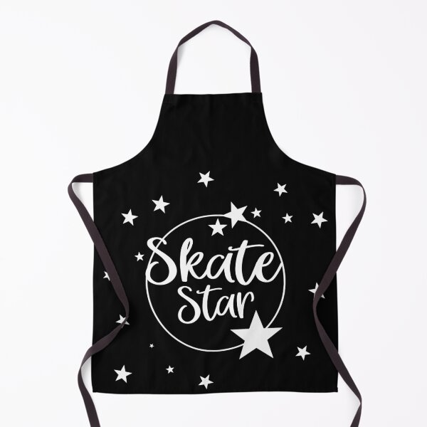 Item preview, Skate Star cool sports design in white Skating gift designed and sold by MadandMean.
