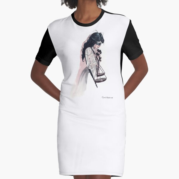 Graphic T-Shirt Dress