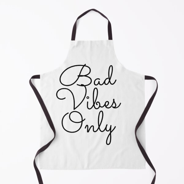 Item preview, Bad Vibes Only Cursive Writing designed and sold by ShakePoD.