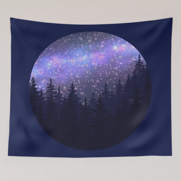 Item preview, Galaxy And Trees designed and sold by JMDesignHouse.