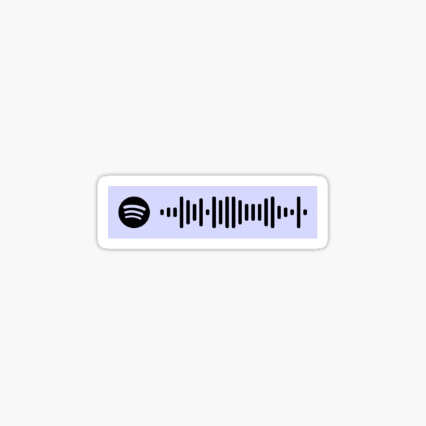 Paradise by Coldplay Spotify Code Sticker