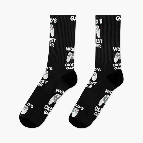 Item preview, World's Okayest Gamer designed and sold by livegood.