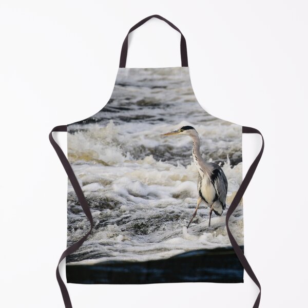Item preview, Heron on Graiguenamanagh Weir, River Barrow, County Kilkenny, Ireland designed and sold by AndrewJonesFoto.