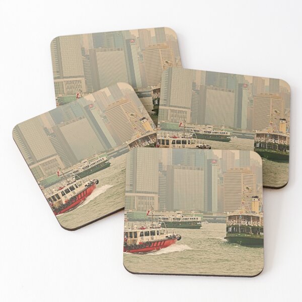 Item preview, Hong Kong harbour in rush hour. designed and sold by Howard  Boyd.