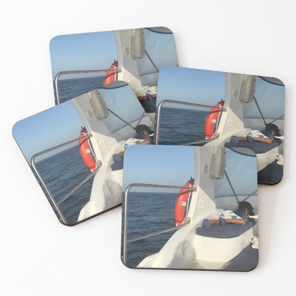 Item preview, Little Boy on Ocean Boat designed and sold by kayleefisherr.