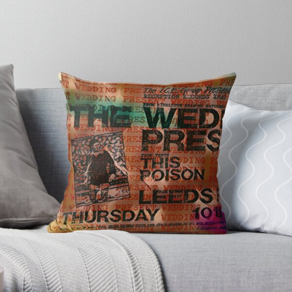 Best Present For Gedge Weddings Throw Pillow