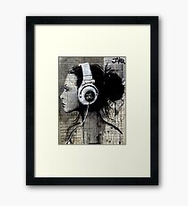 high fidelity Framed Print