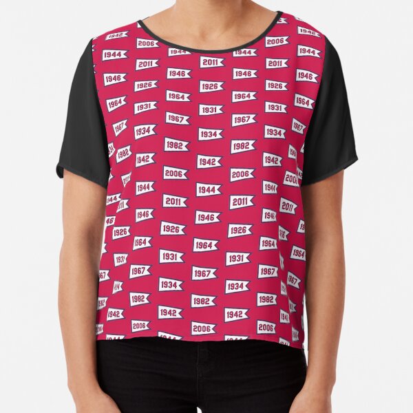 STL Pennants Chiffon Top