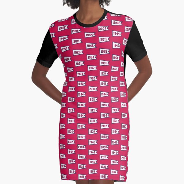 STL Pennants Graphic T-Shirt Dress