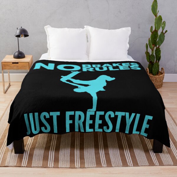 Item preview, No Brakes, No Rules, Just Freestyle Skateboarding designed and sold by bumperapparels.