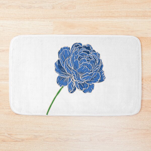 Item preview, Blue flower (Pivoine Bleu) designed and sold by ManonGuennoc.