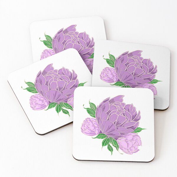 Item preview, Purple flower (Pivoine Violette) designed and sold by ManonGuennoc.