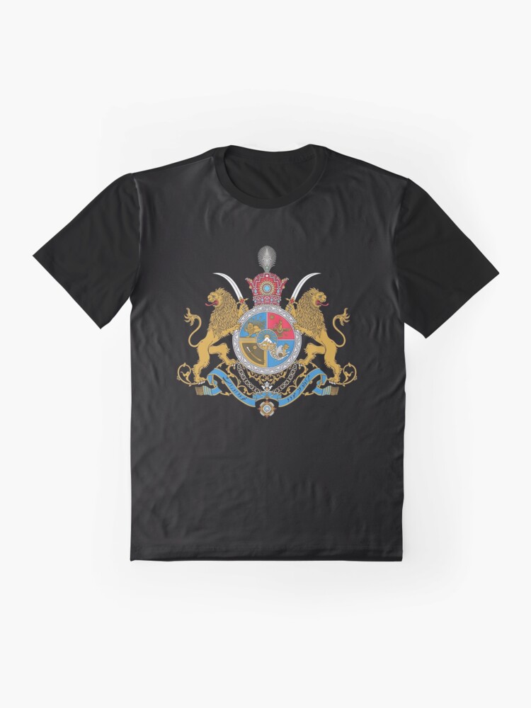 Download "Imperial Coat of Arms of Iran under the Pahlavi Dynasty" T-shirt by Tonbbo | Redbubble