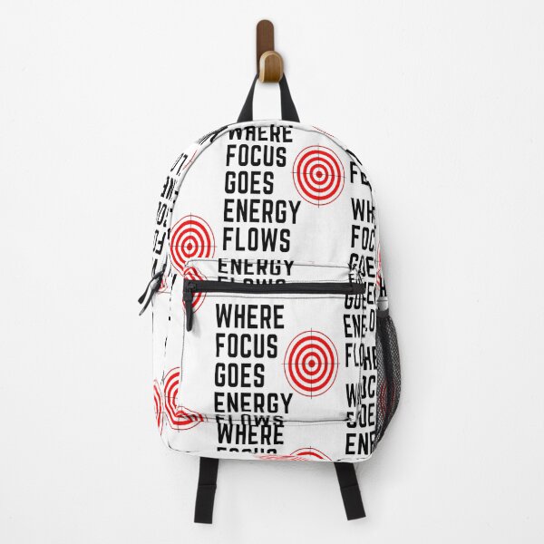 Item preview, Tony Robbins Motivation - Where Focus Goes Energy Flows designed and sold by pinkycherry.