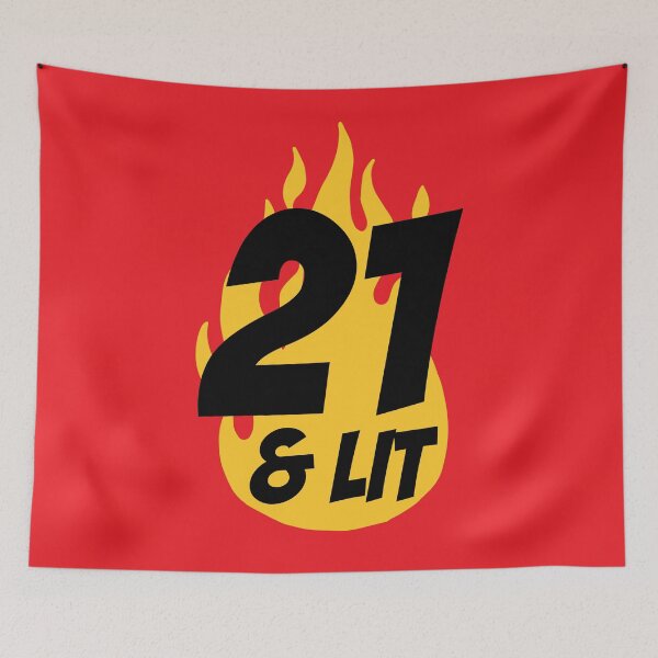 Item preview, Twenty One and Lit designed and sold by TrendsnHolidays.