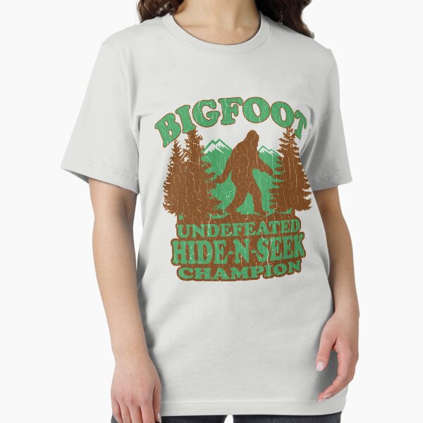 Item preview, Bigfoot Hide N Seek Champion (vintage distressed) designed and sold by ROBOTFACE .