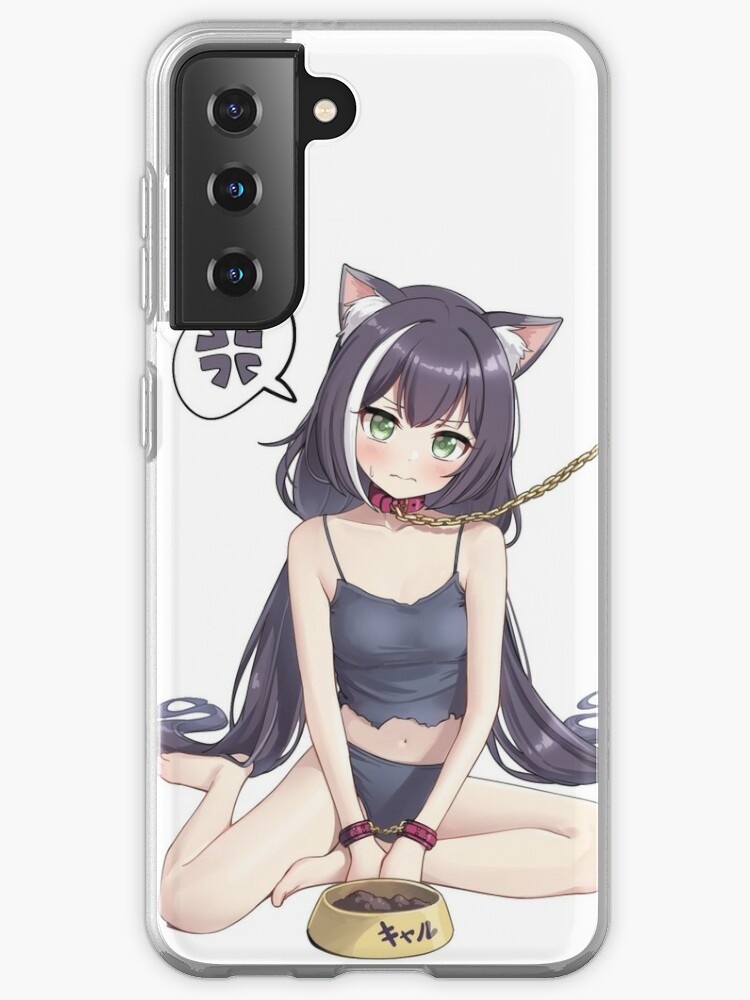 Coque Samsung Galaxy Chat Waifu Par T Sinek Redbubble