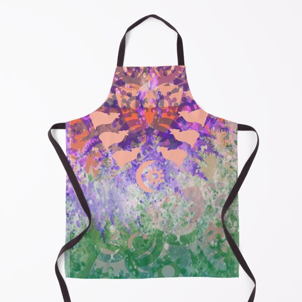Item preview, Many More Wolves and Many More Mandalas in Orange, Purple, Green designed and sold by WatersEdgeGal.