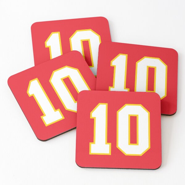 Item preview, Ten White Jersey Number 10 designed and sold by elhefe.