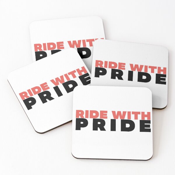 Item preview, Ride with Pride red and blck designed and sold by bumperapparels.