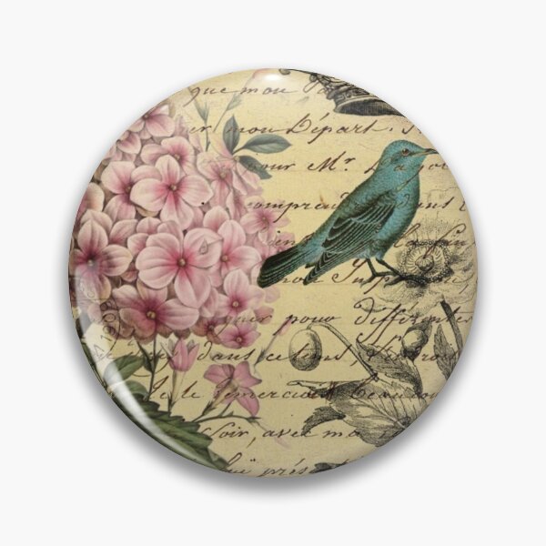 Item preview, cottagecore vintage paris hydrangea floral botanical art designed and sold by LEILA ART SPACE.