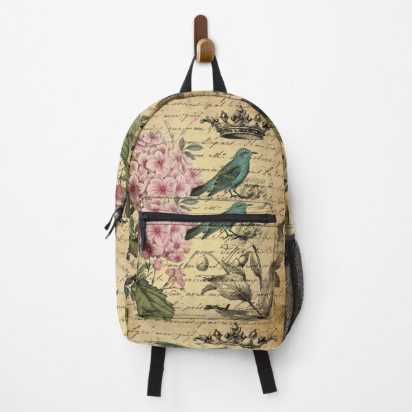 Item preview, cottagecore vintage paris hydrangea floral botanical art designed and sold by LEILA ART SPACE.