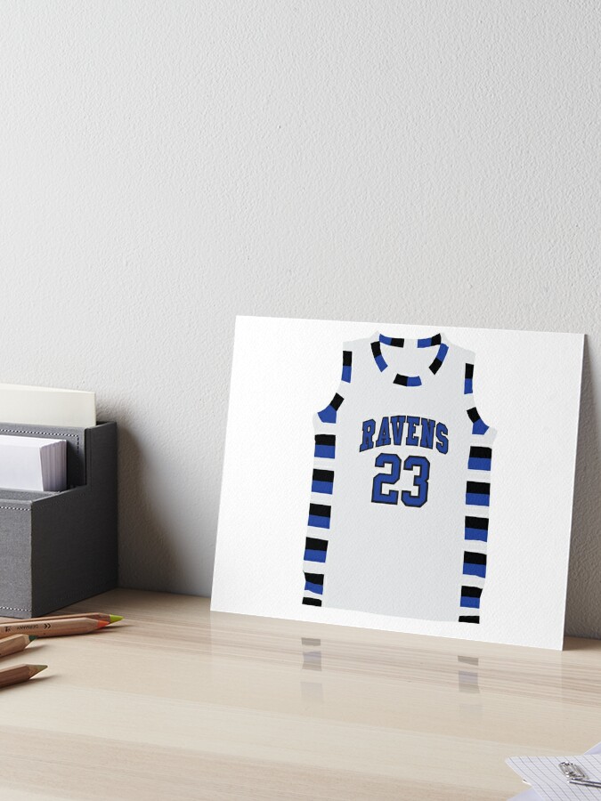 Nathan Scott One Tree Hill Basketball Jersey (White) Poster for