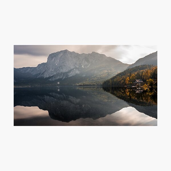 Der Herbst ist da - Altaussee Fotodruck