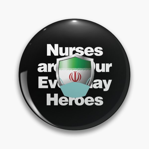 Item preview, Iran Nurses are Everyday Heroes designed and sold by HelloFromAja.
