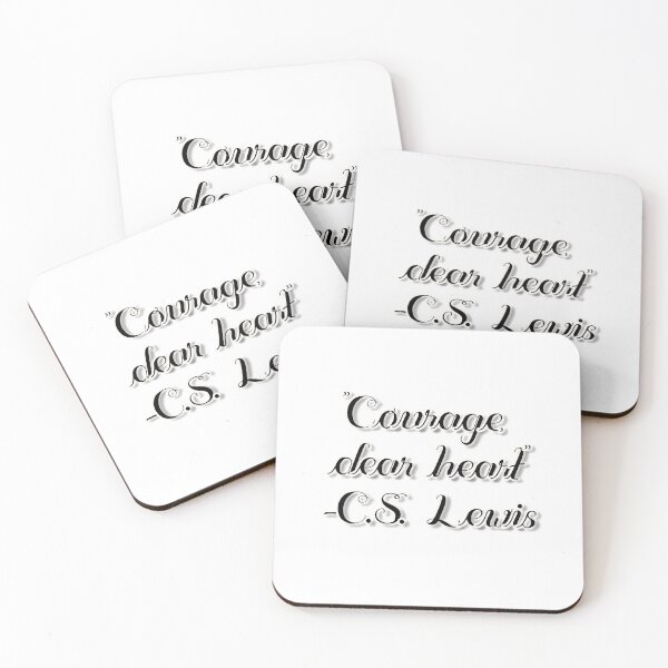 Item preview, Courage, dear heart designed and sold by ana-luisa-gorey.