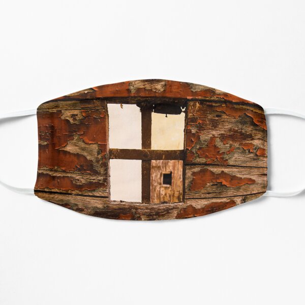 Flaking paint, doorway, Palazzo Capannelli, Cortona, Tuscany, Italy Mask