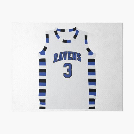 Nathan Scott One Tree Hill Basketball Jersey (White) Art Print for Sale by  arielhills