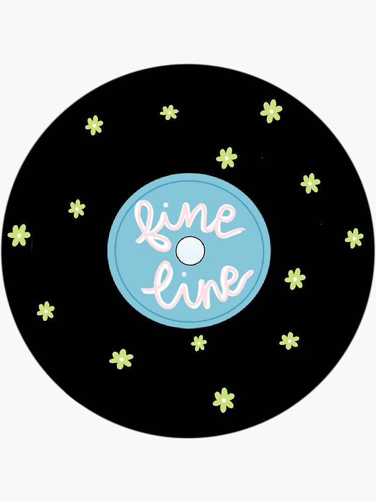 "fine line vinyl" Sticker for Sale by alexisschofield Redbubble