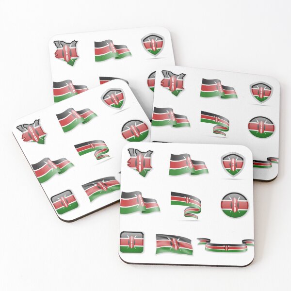 Item preview, Kenyan Flag Colors designed and sold by Susan Pfrender.