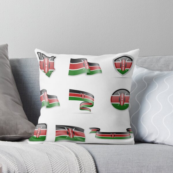 Item preview, Kenyan Flag Colors designed and sold by Susan Pfrender.