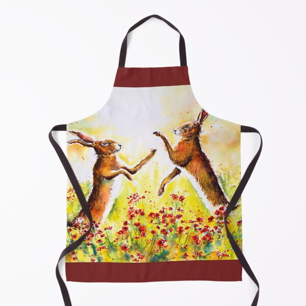 Item preview, PLAYING IN THE POPPIES - BOXING HARES designed and sold by carriemckenzie.