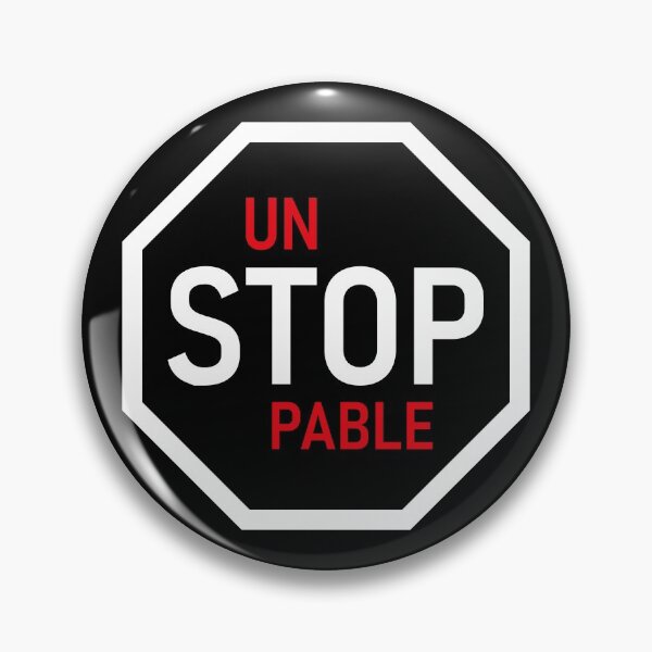 Artikelvorschau, Unstoppable Stop Sign Motivation Strength Clever entworfen und verkauft von tees-and-that.