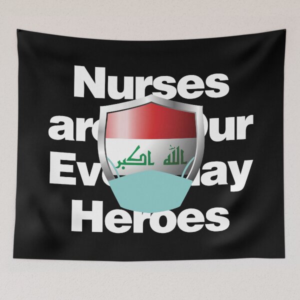 Item preview, Iraq Nurses are Everyday Heroes designed and sold by HelloFromAja.