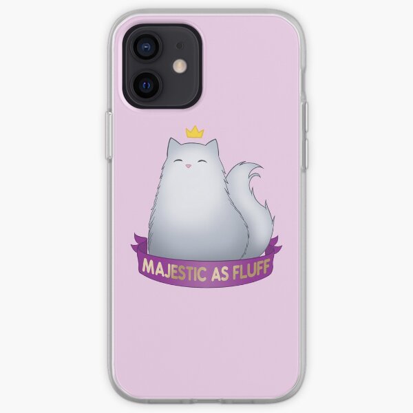 Majestic as Fluff iPhone Soft Case