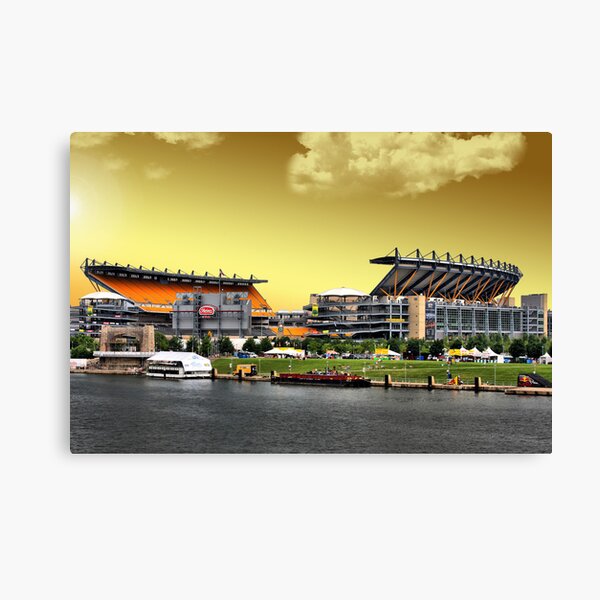 Heinz Field Printed on Canvas, Pittsburgh skyline, Large Pittsburgh St –  Capital Canvas Prints