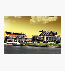 Heinz Field is Golden Fotodruck