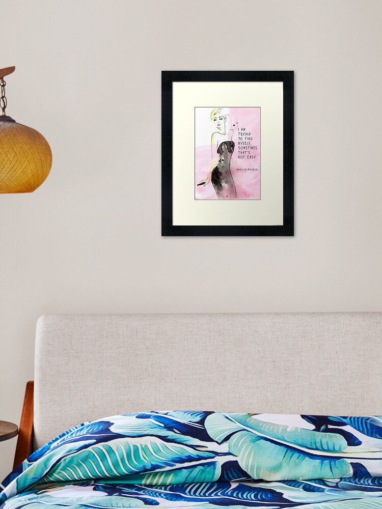 MARILYN MONROE Art Quote Says Extra LARGE wall art Fashion poster the  future is female Canvas Hair salon decor Feminist Coco Tumblr room Single  Print Spiral Notebook for Sale by GalleryArtField