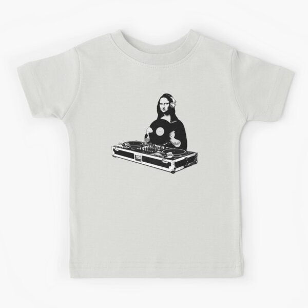 DJ Kitty Kids T Shirts Boys Girls Teen V 