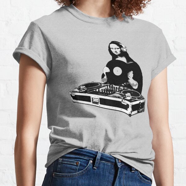 DJ Mona Lisa Camiseta clásica