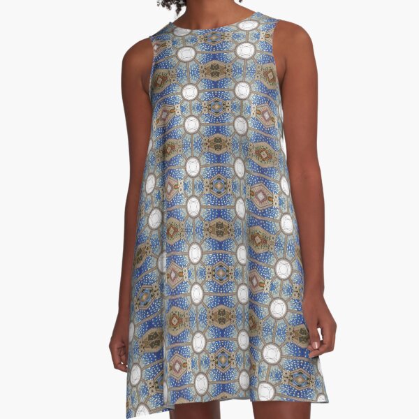 Celestial Ceiling 9 A-Line Dress