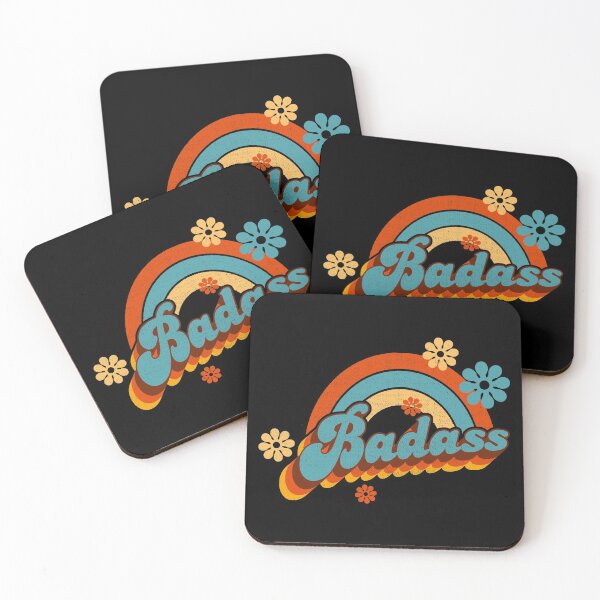 Item preview, Baddass Retro Hippie Style designed and sold by TexasMerch.