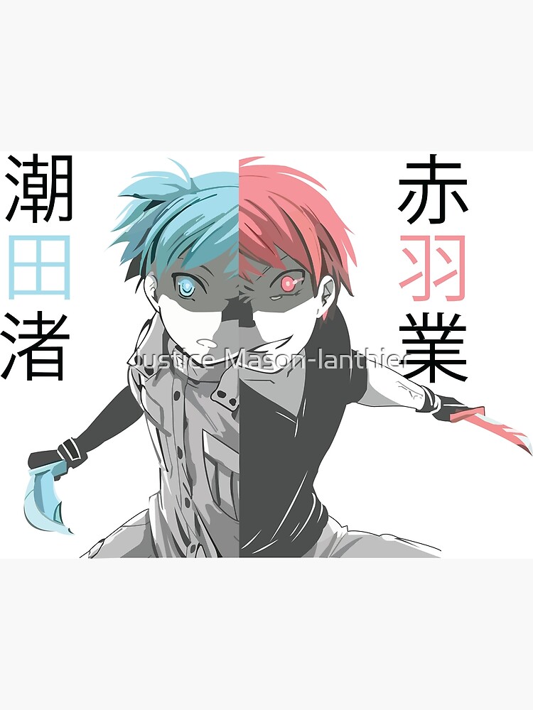 Karma X Nagisa Postcard By Dr4g0nicflam3s Redbubble
