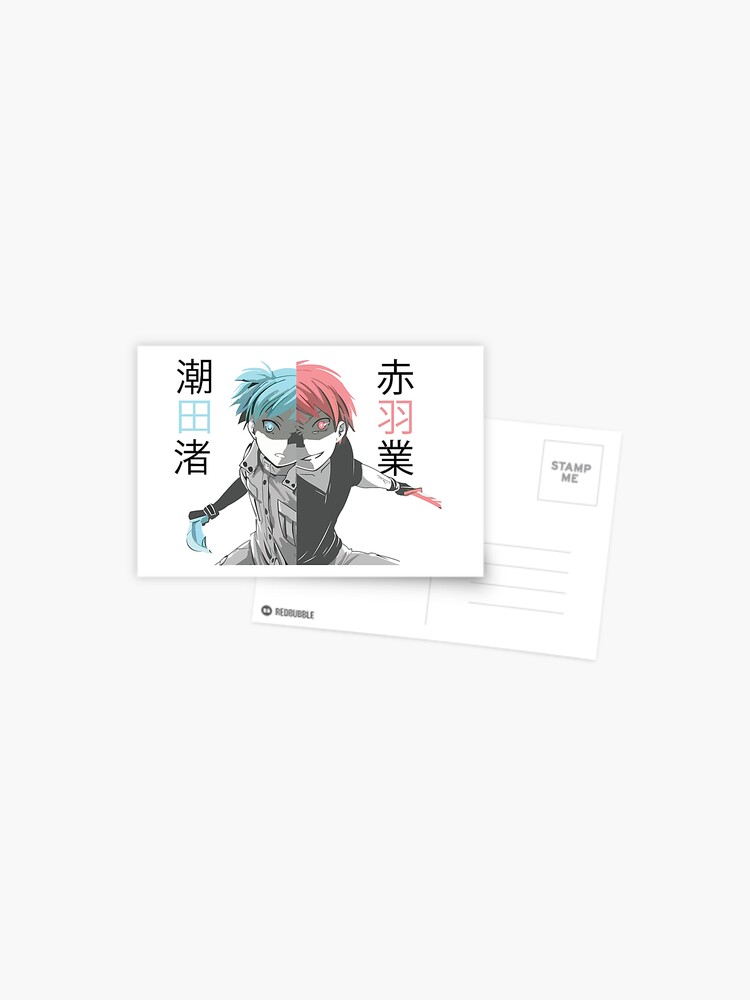 Karma X Nagisa Postcard By Dr4g0nicflam3s Redbubble
